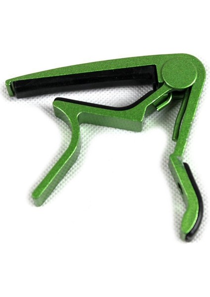 Yeşil Stil Elektro Akustik Gitar Capo Bas Keman Ukulele Capo Tek Elle Akort Kelepçe Tetik - Malzeme Metal (Yurt Dışından)