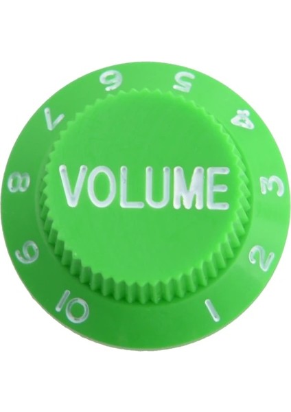 Yeşil V Düğme Stili Elektro Gitar Hız Kontrol Düğmeleri Çok Renkli Gitar Pot Düğmeleri Kapak Ton ve Ses Düğmesi Gitar Düğmesi 1 Adet (Yurt Dışından)