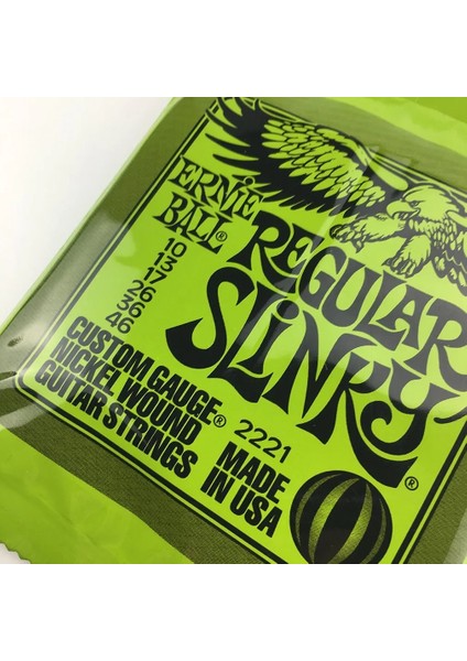 Bir Adet 1 Adet 2215 Stili Ernie Ball Elektro Gitar Telleri Gerçek Heavy Metal Rock Gitar Aksesuarını Çal (Yurt Dışından)