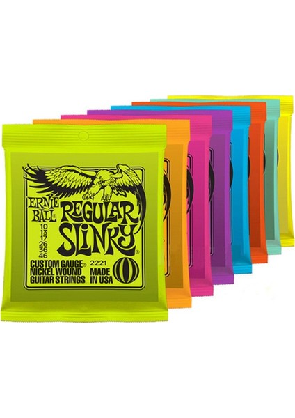 Bir Adet 1 Adet 2008 Stili Ernie Ball Elektro Gitar Telleri Gerçek Heavy Metal Rock Gitar Aksesuarını Çal (Yurt Dışından)