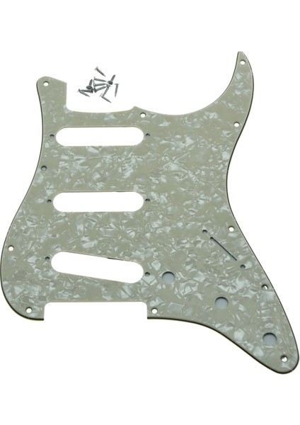 Siyah 1 Kat Tarzı Kaısh 11 Delik St Gle Bobin Manyetikler Strat Için Gitar Pickguard Strat Scratch Plate Için Vidalı American Fd For Stratocaster (Yurt Dışından)