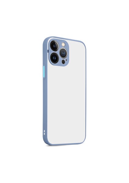 Apple iPhone 13 Pro Max Kılıf Sade Mat Görünümlü Vulcan Silikon Kapak