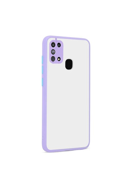 Samsung Galaxy M31 Kılıf Sade Mat Görünümlü Vulcan Silikon Kapak