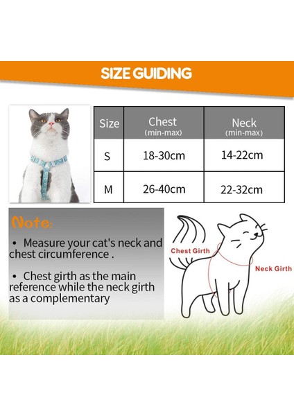 S Beden Kedi Tasması - Açık Yeşil (Yurt Dışından) fiyatları