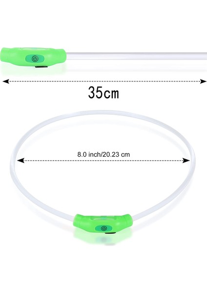 LED Evcil Hayvan Tasması-Işık Şeridi TURUNCU-35CM (Yurt Dışından) indirimleri