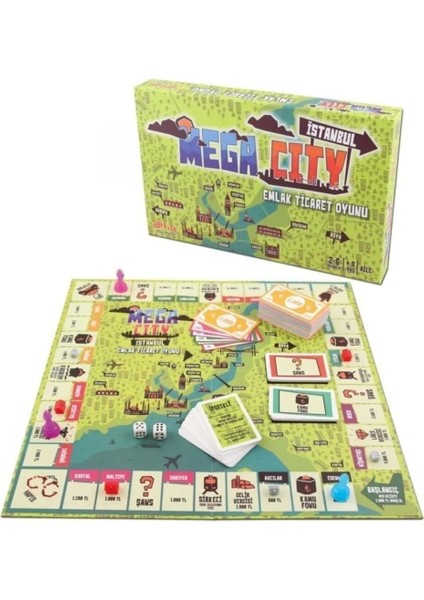 Mega City Istanbul Kutu Oyun Set