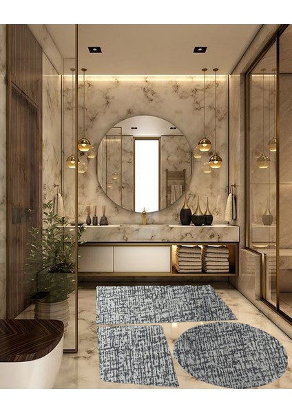 Banyo Paspası Aksu 3lü