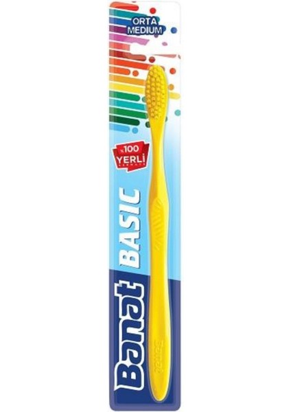 Basic Diş Fırçası - Orta Sertlik
