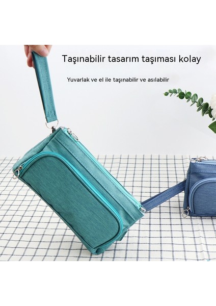 Çok Fonksiyonlu Kalem Kutusu Niş Kırtasiye Çantası Öğrenci Büyük Kapasiteli Taşınabilir Kırtasiye Çantası (Yurt Dışından) fırsatları