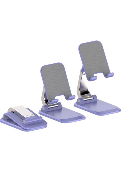 Metal Stand Tembel Cep Telefonu Tablet Katlanır Stand Cep Telefonu Standı (Yurt Dışından)