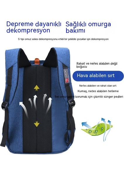 Ortaokul Öğrencileri Için Gündelik Okul Çantaları, Ortaokul Öğrencileri Için Kore Okul Çantaları, Sırt Çantaları, Büyük Kapasiteli (Yurt Dışından)