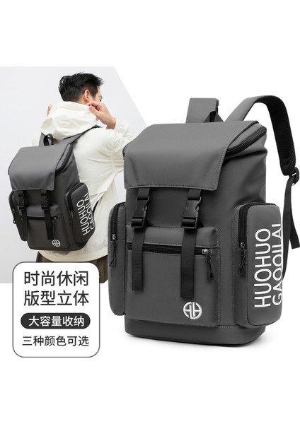 Çift Sırtlı Erkek Okul Çantası Üniversite Öğrencileri Iş Sırt Çantasını Çevirin Büyük Kapasiteli Sırt Çantası Iş Seyahati Çift Kullanımlı Sırt Çantası (Yurt Dışından) fiyatları