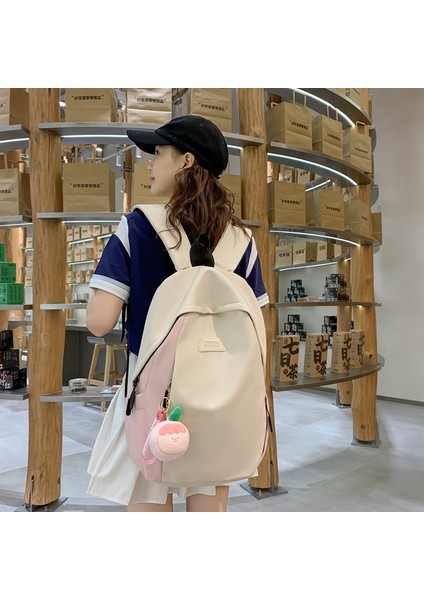 Yeni Basit ve Çok Yönlü Ortaokul Öğrencileri, Lise Öğrencileri, Harajuku Üniversite Öğrencisi Sırt Çantalarının Niş Japonca ve Kore Versiyonu, Modaya Uygun Bilgisayar Çantaları (Yurt Dışından) modelleri