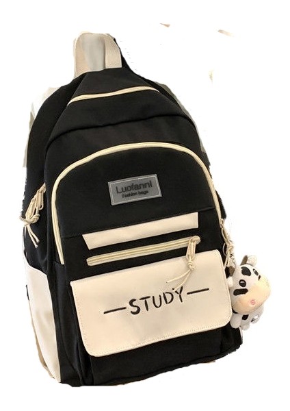 Sırt Çantası Kız Öğrenci Vahşi Mori Okul Çantası Büyük Kapasiteli Sırt Çantası (Yurt Dışından)