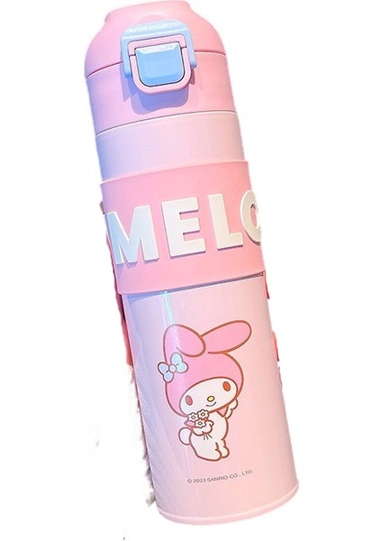 Sanrio Ortak Markalı Termos Bardak, Sevimli Öğrenci Su Bardağı, Yüksek Görünümlü Doğrudan Içme Bardağı, Ofis Ev Bardağı (Yurt Dışından)