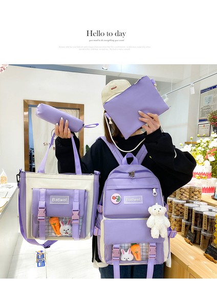 Kampüs Okul Çantası Kadın Turp Tavşan Ilkokul Kız Sırt Çantası (Yurt Dışından) fiyatları