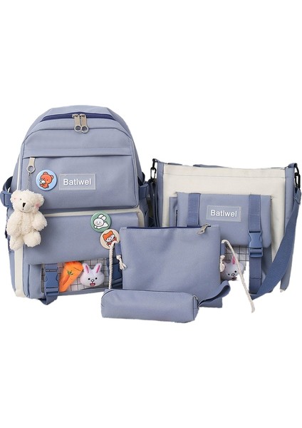 Kampüs Okul Çantası Kadın Turp Tavşan Ilkokul Kız Sırt Çantası (Yurt Dışından)