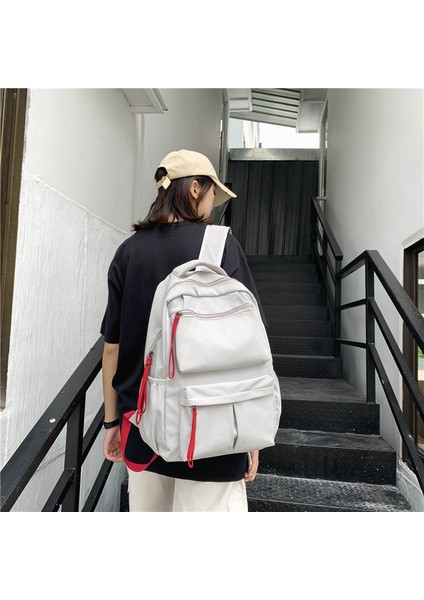 Harajuku Sırt Çantası Moda Moda Moda Lise Öğrenci Okul Çantası Kadın Kanvas Minimalist Rahat Sırt Çantası Üreticisi (Yurt Dışından) modelleri