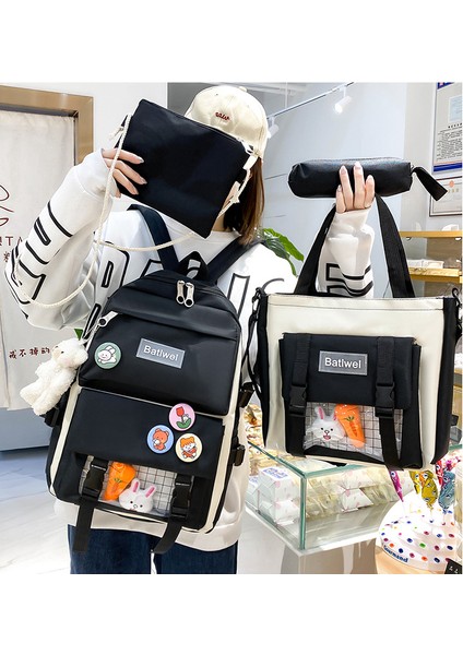 Kampüs Okul Çantası Kadın Turp Tavşan Ilkokul Kız Sırt Çantası (Yurt Dışından) fiyatları