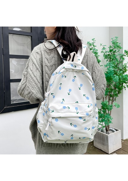 Sırt Çantası Kız Japon Tarzı Küçük Taze Ilkokul ve Ortaokul Öğrencisi Okul Çantası Kore Rahat Vahşi Yaz Basit Sırt Çantası (Yurt Dışından) fırsatları