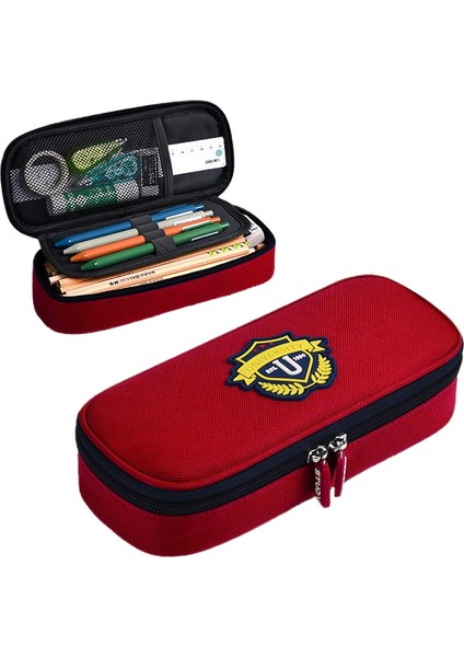 Ingiliz Kolej Tarzı Aristokrat Kalem Çantası Çok Fonksiyonlu Erkek Ortaokul Lise Ilköğretim Okulu Oxford Kalem Çantası Renk Kırtasiye Kutusu (Yurt Dışından)