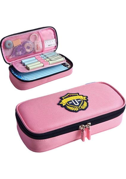 Ingiliz Kolej Tarzı Aristokrat Kalem Çantası Çok Fonksiyonlu Erkek Ortaokul Lise Ilköğretim Okulu Oxford Kalem Çantası Renk Kırtasiye Kutusu (Yurt Dışından)