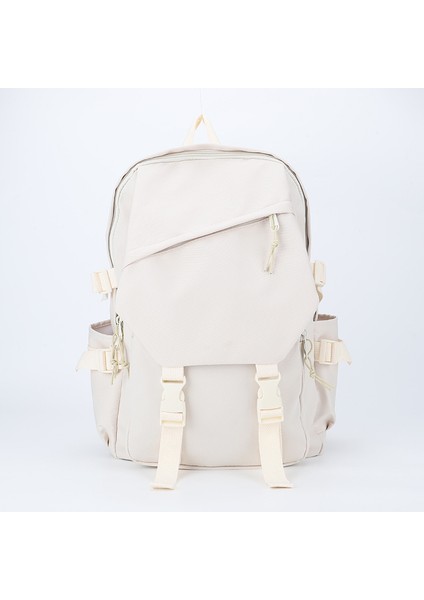 S Okul Çantası Kadın Retro Renk Sırt Çantası Ortaokul Lise Öğrencisi Sırt Çantası Büyük Kapasiteli Sırt Çantası (Yurt Dışından) modelleri