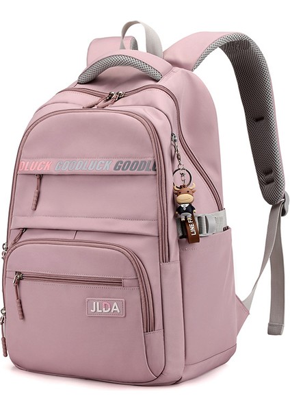 Minimalist Okul Çantası Kız Ortaokul Öğrencisi Büyük Kapasiteli Sırt Çantası Rahat Yeni Hafif Ortaokul Öğrencisi Kampüs Kız Sırt Çantası (Yurt Dışından)