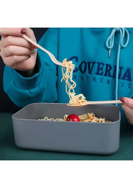 Okul Sezonu Öğrenci Öğle Yemeği Kutusu Mikrodalga Fırın Isıtmalı Sıcak Sofra Bıçak ve Çatal Kaşık Taşınabilir Öğle Yemeği Kutusu (Yurt Dışından) modelleri