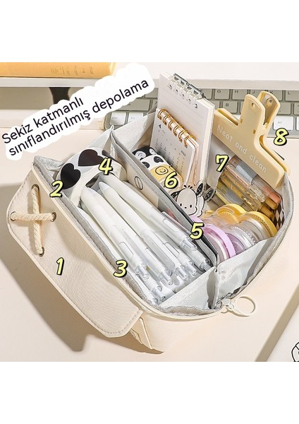 Yüksek Değerli Pamuklu Ip Prizma Kalem Çantaları Ins Japon Büyük Kapasiteli Basit Kalem Kutusu Ilkokul Kız Versiyonu Kırtasiye Kutusu (Yurt Dışından) fırsatları
