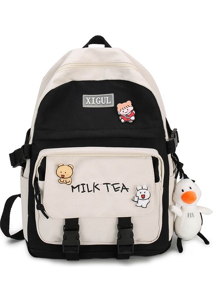 Ilkokul Okul Çantası Yeni Ikinci Ila Altıncı Sınıf Yük Azaltma Sırt Çantası Kadın Naylon Büyük Kapasiteli Sırt Çantası (Yurt Dışından)