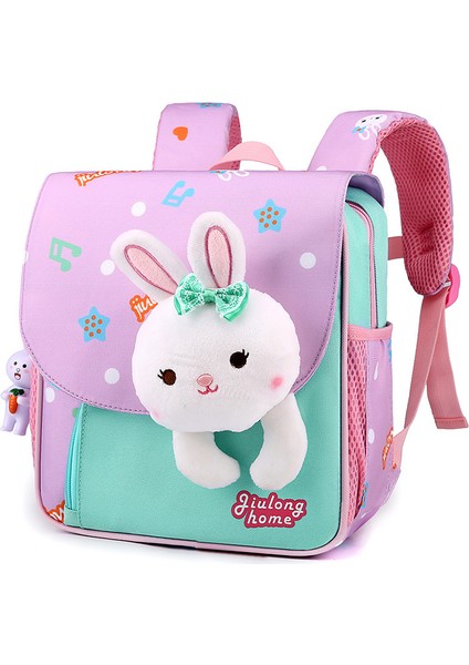 Yeni Çocuk Okul Çantası Karikatür Sevimli Anaokulu Erkek Kız Hafif Sırt (Yurt Dışından)