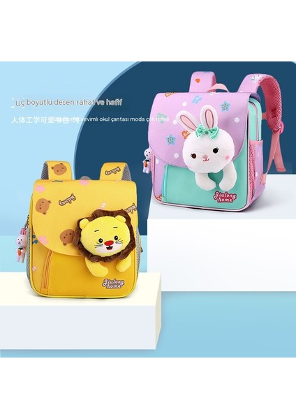 Yeni Çocuk Okul Çantası Karikatür Sevimli Anaokulu Erkek Kız Hafif Sırt (Yurt Dışından) fiyatları