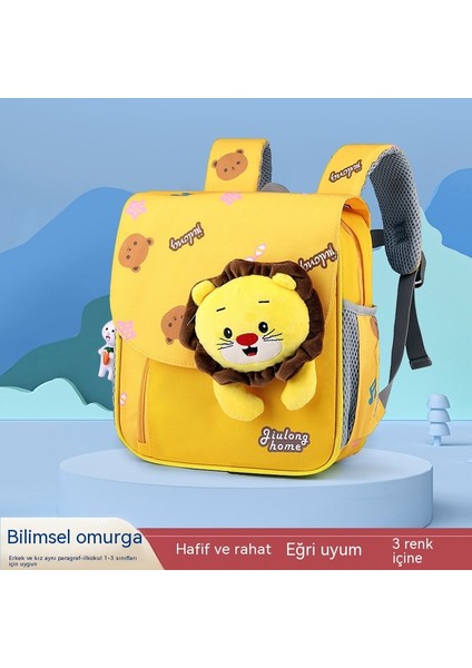 Yeni Çocuk Okul Çantası Karikatür Sevimli Anaokulu Erkek Kız Hafif Sırt (Yurt Dışından) fırsatları