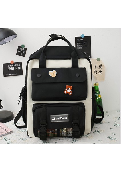 23 Yeni Tuval Dört Parçalı Sırt Çantası (Yurt Dışından) fırsatları