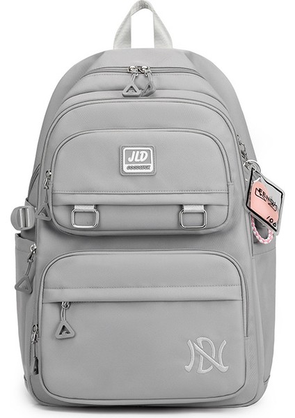 Basit Büyük Kapasiteli Seyahat Sırt Çantası Kızlar Hafif Rahat Sırt Çantası Ortaokul Öğrencisi Orta Okul Okul Çantası (Yurt Dışından)