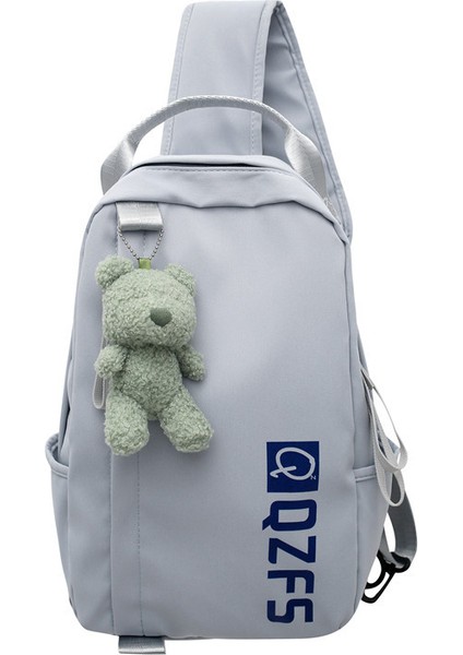 Modaya Uygun Üniversite Öğrencisi Çapraz Omuz Çantası Kadın Yeni Naylon Su Geçirmez Eğitim Moda El Çantası Kadın Kore Versiyonu (Yurt Dışından)