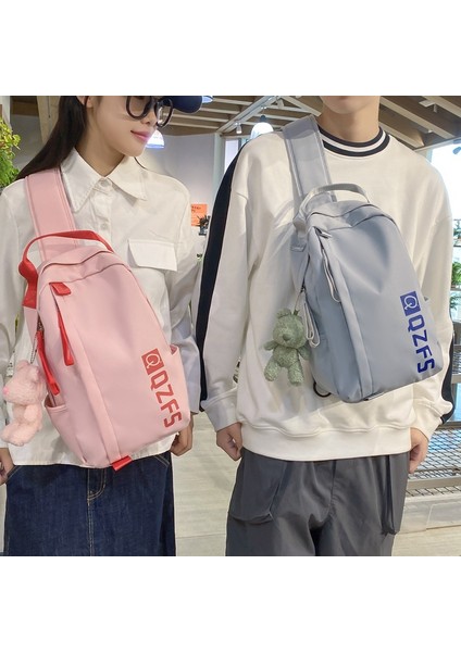 Modaya Uygun Üniversite Öğrencisi Çapraz Omuz Çantası Kadın Yeni Naylon Su Geçirmez Eğitim Moda El Çantası Kadın Kore Versiyonu (Yurt Dışından) fiyatları