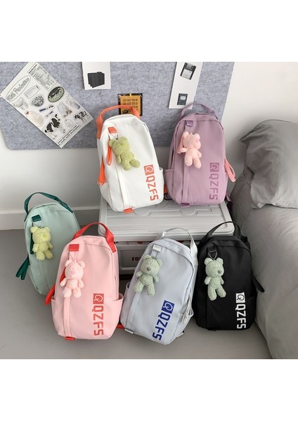 Modaya Uygun Üniversite Öğrencisi Çapraz Omuz Çantası Kadın Yeni Naylon Su Geçirmez Eğitim Moda El Çantası Kadın Kore Versiyonu (Yurt Dışından) modelleri