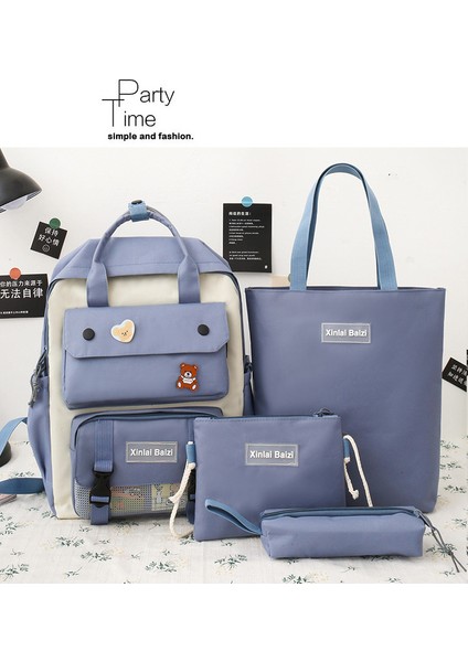 23 Yeni Tuval Dört Parçalı Sırt Çantası (Yurt Dışından) fiyatları