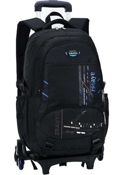 Kız ve Erkek Çocuklar Için Üç Tekerlekli Tekerlekli Çocuk Okul Çantaları, Ilkokul Çantaları, 3-6. Sınıflar Için Ortaokul Okul Çantaları (Yurt Dışından)