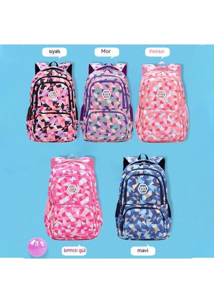 Çocuk Okul Çantaları, Ilkokul Kızları, Ortaokul Öğrencileri Için Naylon Kamuflaj Sırt Çantaları, Hafif Sırt Çantaları (Yurt Dışından) indirimleri