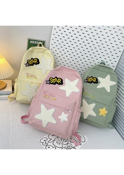 Kız Öğrenci Tatlı Ateşli Kız Kore Versiyonu Sevimli Ortaokul Küçük Taze Büyük Kapasiteli Mori Sırt Çantası Kız Sırt Çantası (Yurt Dışından) fiyatları