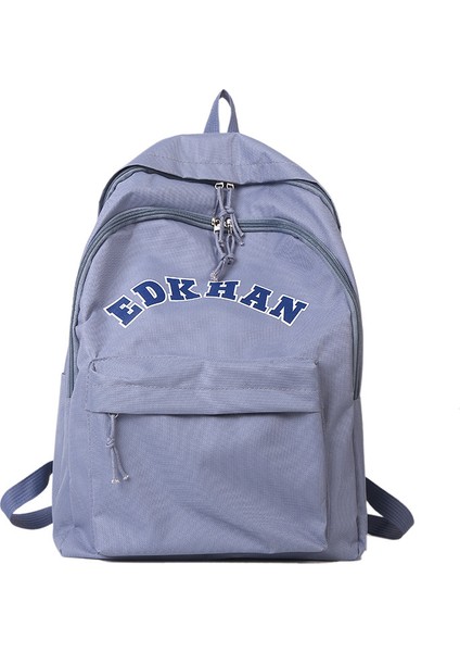 Ortaokul ve Lise Öğrencisi Okul Çantaları, Erkek ve Kadın Yetişkin Günlük Sırt Çantaları, Büyük Kapasiteli Basit Kadın Sırt Çantaları (Yurt Dışından)