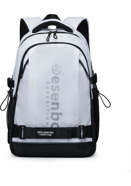 Yeni Açık Hava Erkek Basit Mektup Sırt Çantası Iş Işe Gidip Gelirken Aşınmaya Dayanıklı Spor Erkek ve Kadın Aynı Stil Büyük Kapasiteli (Yurt Dışından) fırsatları