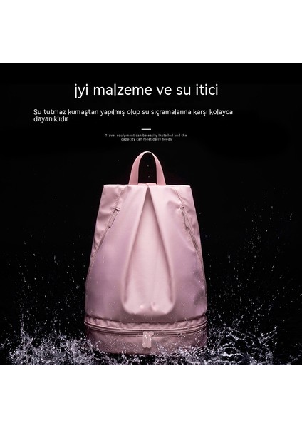 Açık Taşınabilir Islak ve Kuru Ayırma Yüzme Çantası Su Geçirmez Plaj Depolama Spor Spor Sırt Çantası (Yurt Dışından) modelleri