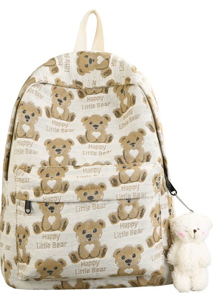 Sırt Çantası Moda Karikatür Kız Rahat Sırt Çantası Büyük Kapasiteli Basit Okul Çantası Ilköğretim ve Ortaokul Öğrencileri Için (Yurt Dışından) fiyatları