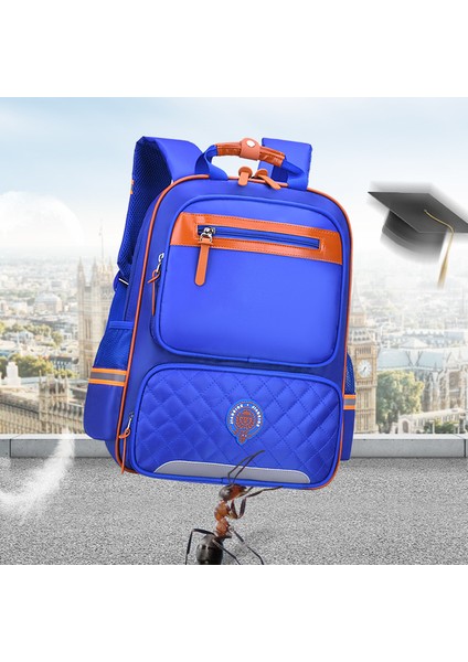 Ingiliz Tarzı Ilkokul Okul Çantası Çocuk Okul Çantası Omurga Koruması Nefes Alabilen Ağırlık Azaltıcı Sırt Çantası (Yurt Dışından) fırsatları