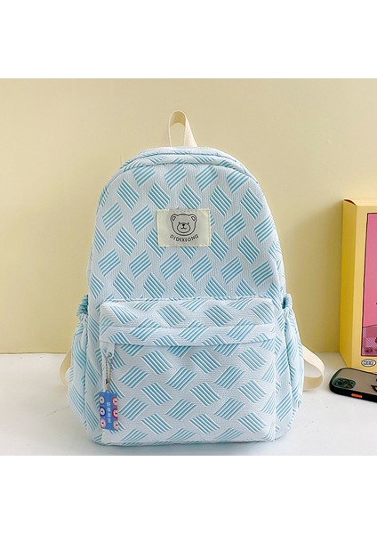 Kızlar Ortaokul ve Lise Öğrencisi Sırt Çantaları Çok Renkli Çok Yönlü Sırt Çantaları (Yurt Dışından) fırsatları