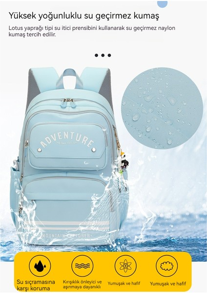 Yeni Okul Çocuğu Çocuk Okul Çantası, Kız Sırt Çantası, Hafif Okul Çantası, Kız Uygulanabilir (Yurt Dışından) fiyatları